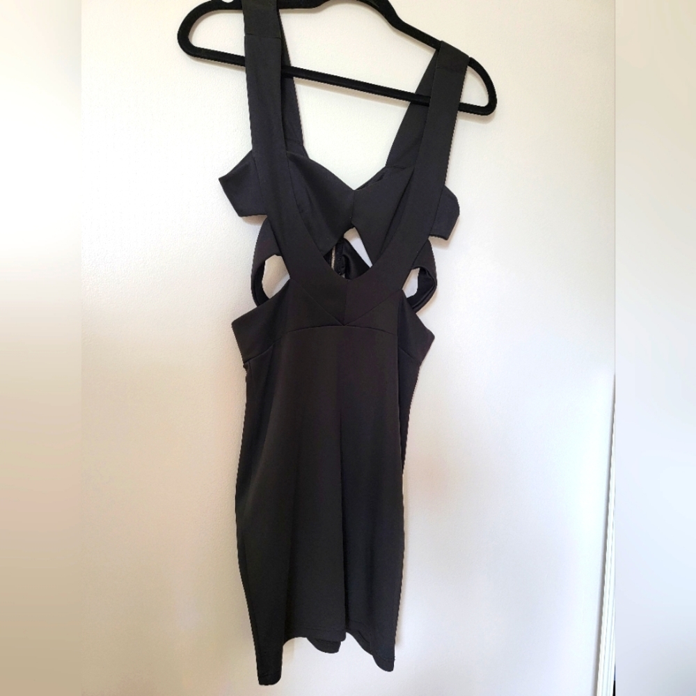 Cut out mini dress